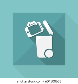 Separate waste collection icon