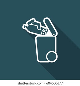 Separate waste collection icon