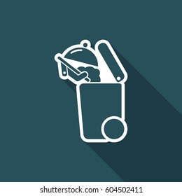 Separate waste collection icon