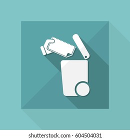 Separate waste collection icon