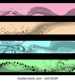 separated banners