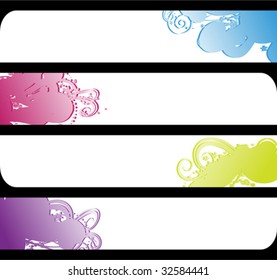 separated banners