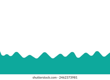 Separator header for App Website, Banners or Posters. Abstract Design Element for Top. Template curve lines. Vector illustration. Eps file 212.