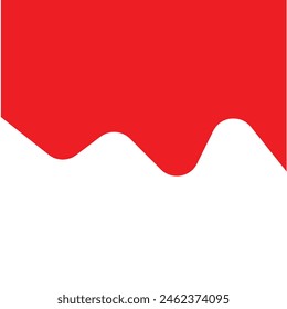 Separator header for App Website, Banners or Posters. Abstract Design Element for Top. Template curve lines. Vector illustration. Eps file 204.