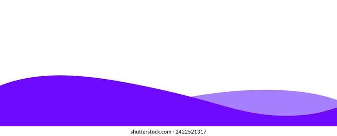 Separator header, modern divider shape for bottom of the page web site	