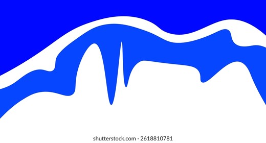 Separator, header, modern wave divider shape vector illustration
Vector Formats