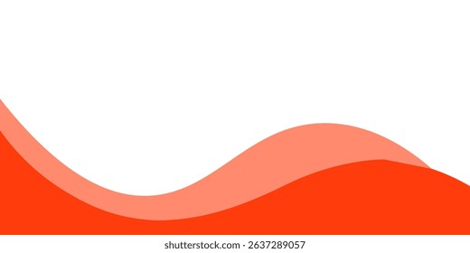 Separator, wave footer, modern divider shape for bottom of the web site page.