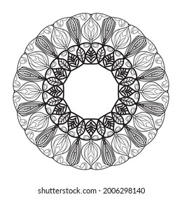 sepecialy Mandala shaped circular pattern with the latest art