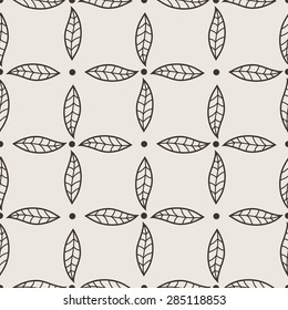 Sepia vector intricate pattern of flowers