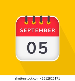 September 05 - Daily Calendar Icon