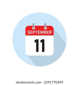 September 11 Concept Design. Vector Illustration.	