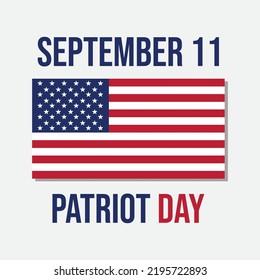 September 11 Patriot Day Vector