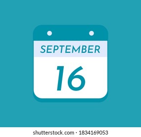 16. September Eintägiger Kalender, 16. September