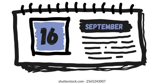 September 16th: A Day in the Calendar