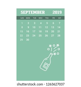 September 2019 Calendar