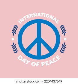 September 21st International Peace Day Concept Present World Peace Illustration.vector Illustrates. Paper Cut Of International Peace Day. Flying Bird As A Symbol Of Peace. Support Ukraine. No War Sign