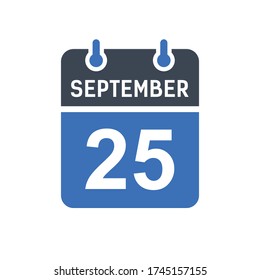 Icono de fecha de calendario, icono de fecha de evento, fecha de calendario, gráfico vectorial de diseño de iconos