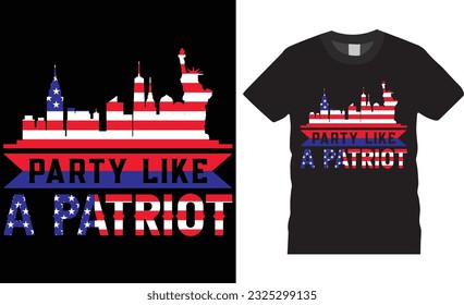 September 9.11 Patriot Day T-shirt Design vector with print template. 911 USA Patriot Day t-shirt. American Patriot design ready for print poster cards vectors pad.
