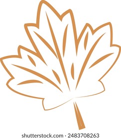 September. autumn leaves, acacia, rowan, fern, ash, oak, maple. Eps 10. art for Thanksgiving, harvest, farming