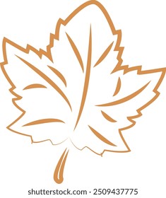 September. autumn leaves, acacia, rowan, fern, ash, oak, maple. Eps 10. art for Thanksgiving, harvest, farming