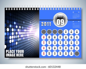 September - Calendar Design 2011