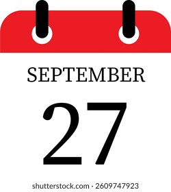 September calendar icon.Agenda plan, May month schedule calendar and Time planner.Meeting appointment time.Calendar Event schedule date.calendar date icon on white background.