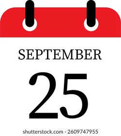 September calendar icon.Agenda plan, May month schedule calendar and Time planner.Meeting appointment time.Calendar Event schedule date.calendar date icon on white background.