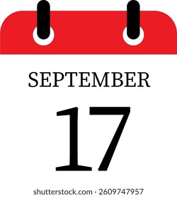 September calendar icon.Agenda plan, May month schedule calendar and Time planner.Meeting appointment time.Calendar Event schedule date.calendar date icon on white background.
