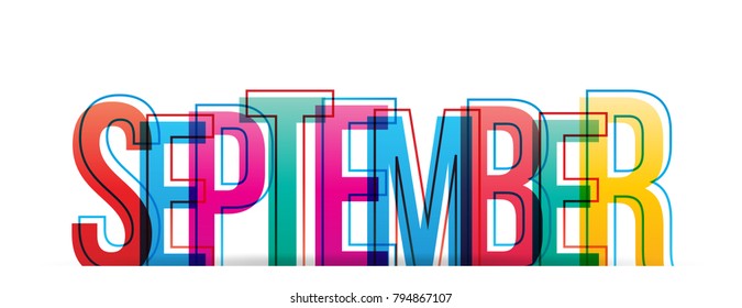 September word concept