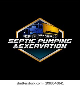 Septic Service Company Logo Template