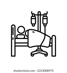 Septic Shock icon in vector. Illustration