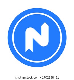 sequence of curves sign on white background