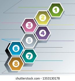 sequence graph, infographics