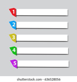 Sequence Rank Template Info Graphic Chart List