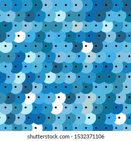 Sequins isolated. Mermaid glitter fabric texture. Colorful sequins isolated.
