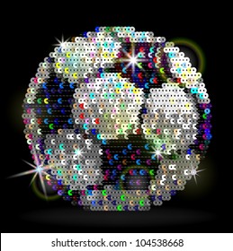 Sequins soccer ball