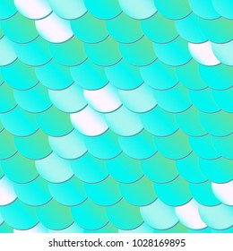 Sequins texture vector. Pattern with gradient.