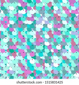 Secuencia vectorial. Fondo de brillantez de Sirena. Vector de secuencias coloridas.
