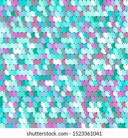 Sequins vector. Mermaid sparkle glitter background. Colorful sequins vector.