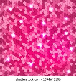 Sequins vector. Mermaid sparkle glitter background. Colorful sequins vector.