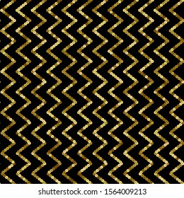 Sequins vector seamless pattern. Abstract zig zag repeat background