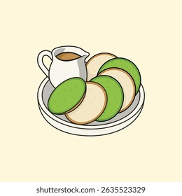 Serabi is an Indonesian traditional pancake with sweet or savory topping.