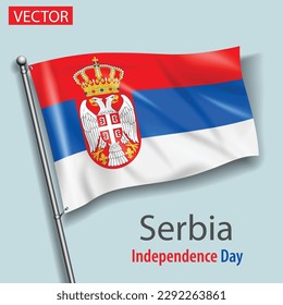 Serbia country flag independence day