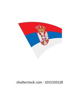 Serbia flag, vector illustration