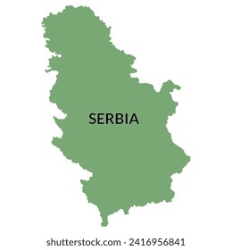 Mapa de Serbia. Mapa de Serbia 