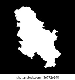 Serbia - map