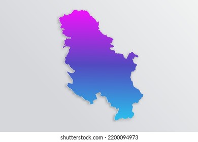 Serbia Map World Map International Vector Stock Vector Royalty Free   Serbia Map World International Vector 260nw 2200094973 