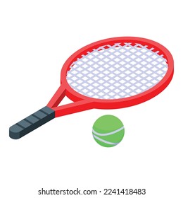 Serbia tennis icon isometric vector. National country. City education