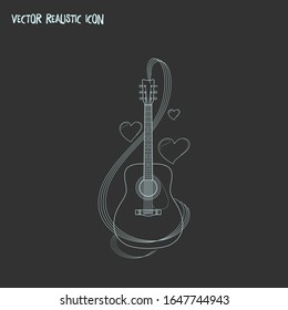 Serenade icon line element. Vector illustration of serenade icon line isolated on clean background for your web mobile app logo design.