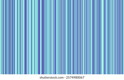 Serene abstract background featuring vertical stripes in calming shades of blue and teal. Ideal for website banners, presentations, or textile designs.